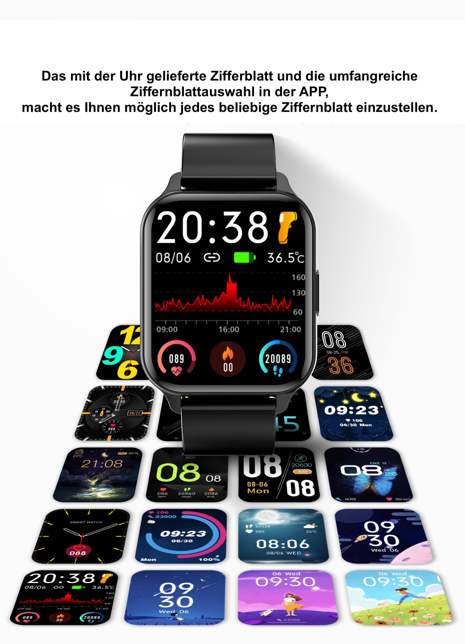 FitSmartPRO™ Fitness Smart Watch PRO2 - Notkraft