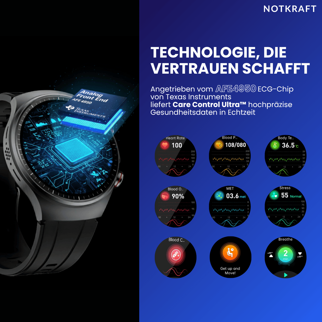 Care Control Ultra™ Smartwatch