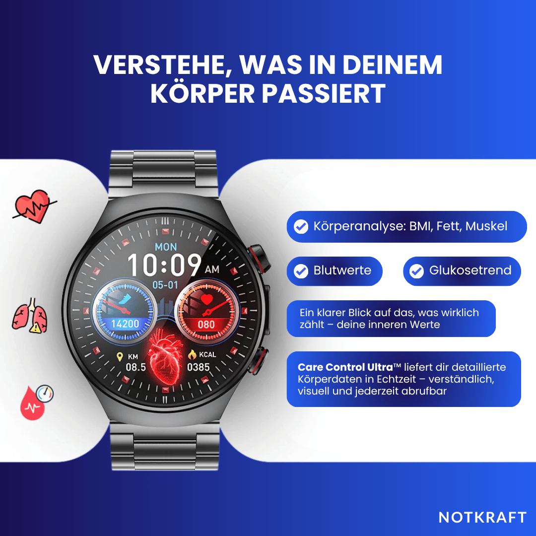 Care Control Ultra™ Smartwatch
