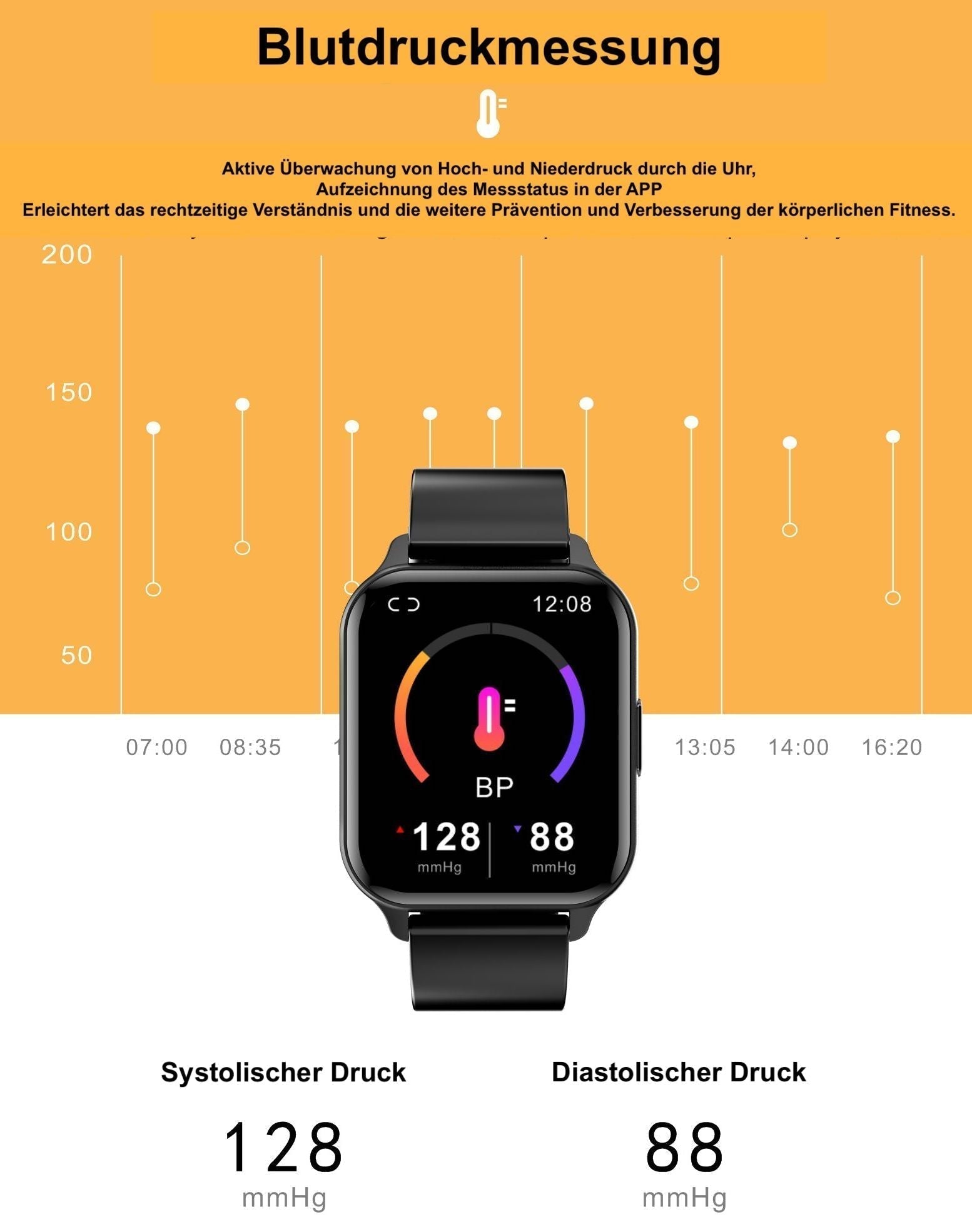 FitSmartPRO™ Fitness Smart Watch PRO2 - Notkraft