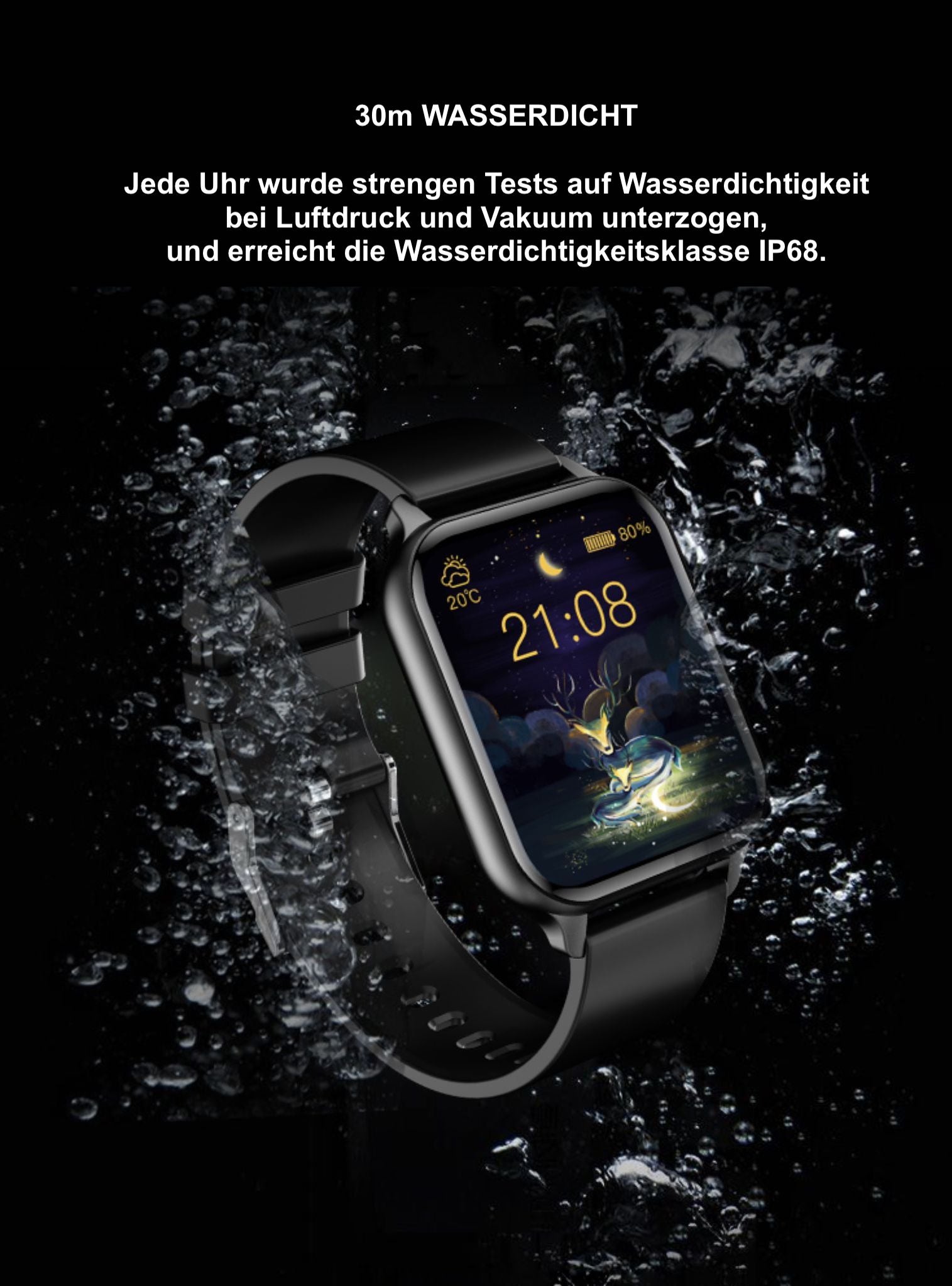 FitSmartPRO™ Fitness Smart Watch PRO2 - Notkraft