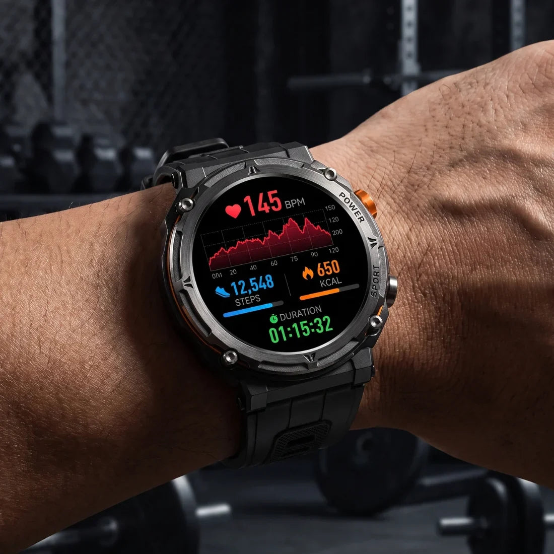 ArmyPro2™ – Montre connectée ultra-résistante