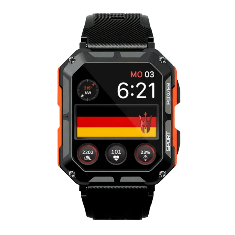 ArmyPro™ – Montre connectée ultra-résistante