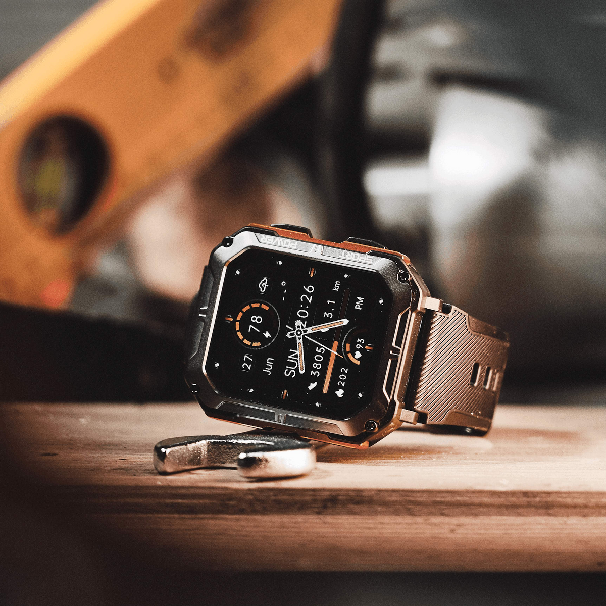 ArmyPro™ – Montre connectée ultra-résistante