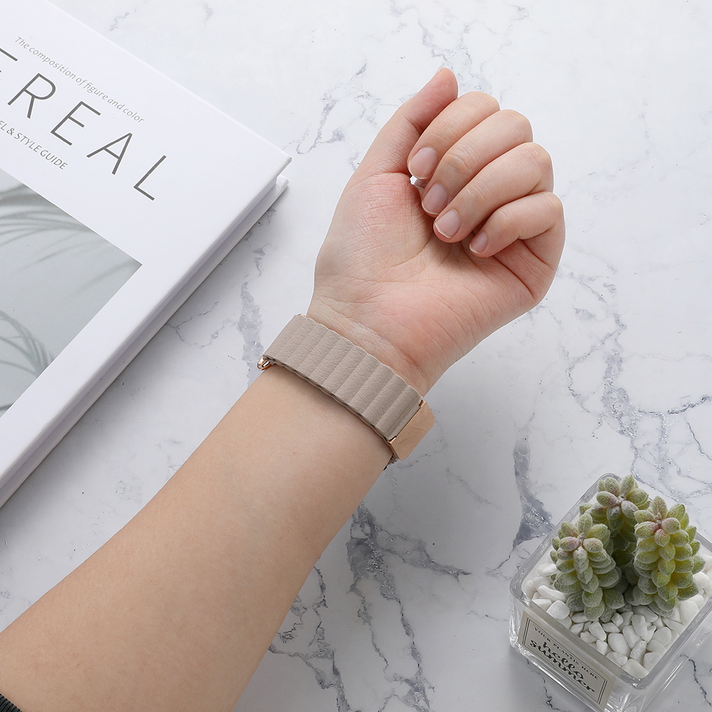Bracelet Cuir Aimanté