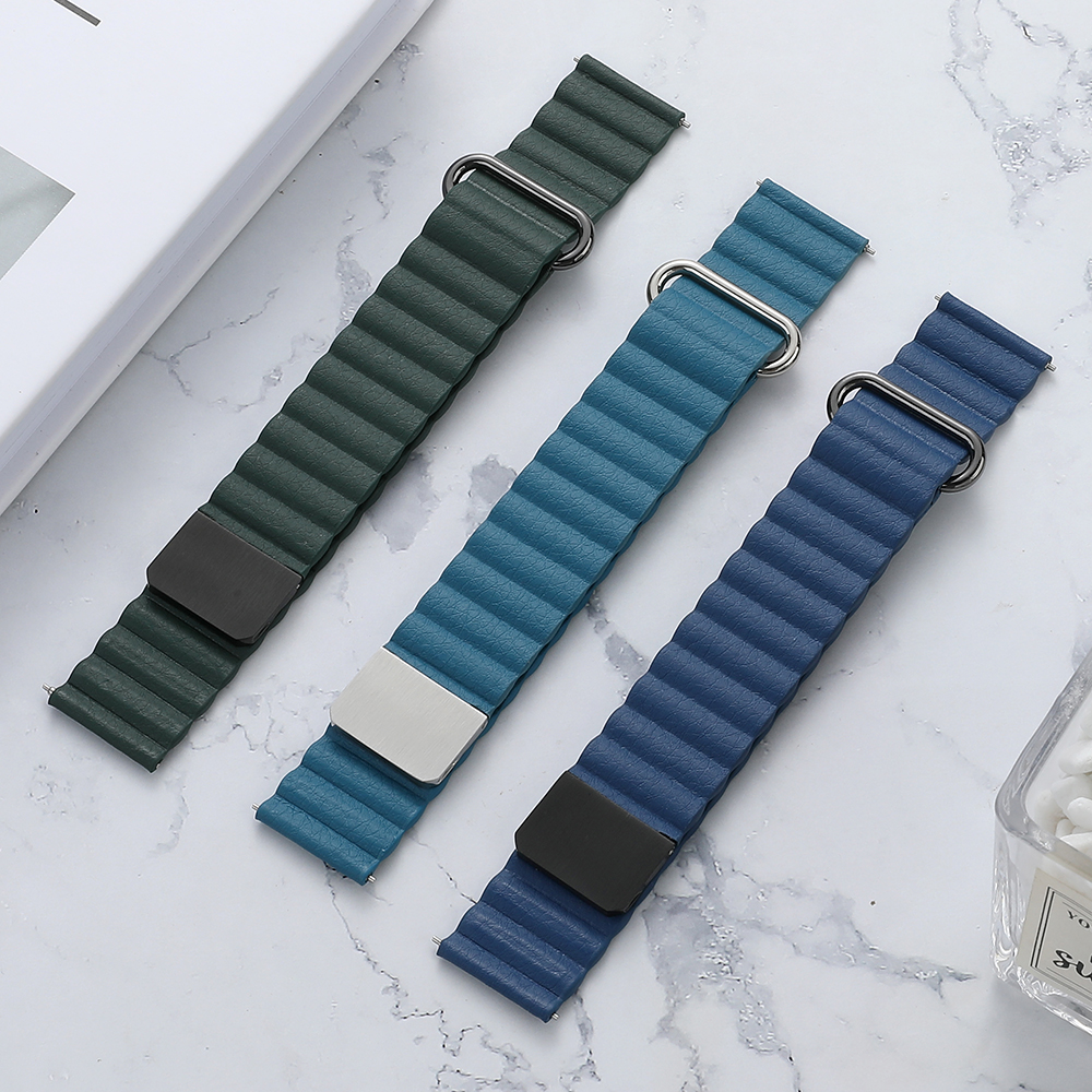Bracelet Cuir Aimanté