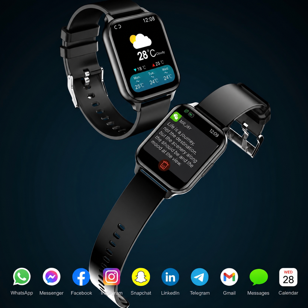 FitSmartPRO™ PRO2 – Montre connectée sport & quotidien