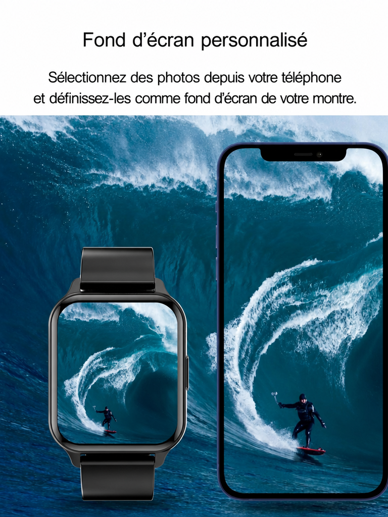 FitSmartPRO™ PRO2 – Montre connectée sport & quotidien