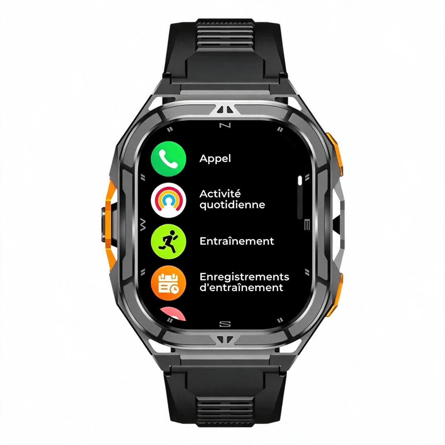 TitanX5™ – Smartwatch robuste GPS & AMOLED