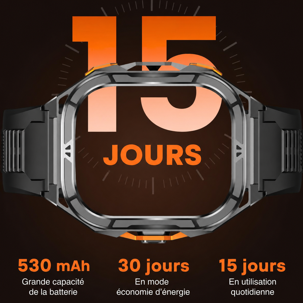 TitanX5™ – Smartwatch robuste GPS & AMOLED